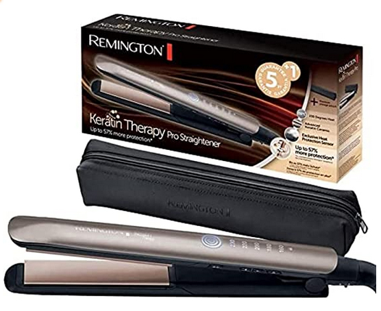 Remington Plancha de Pelo Profesional Keratin Therapy Pro